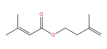 3-Methyl-3-butenyl 3-methyl-2-butenoate